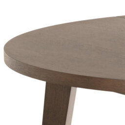 Furniture To Go A-Line Round Extendable Dining Table In Smoked Oak 120/220 X 120 X 75Cm - thumbnail 8
