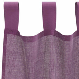 Berkfield Voile Curtains With Loops 2 Pcs Purple 140X260 Cm - thumbnail 5
