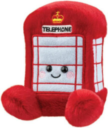 Aurora Palm Pals Hattie Telephone Box 5 Inch Plush Soft Toy Eco-Friendly - thumbnail 3