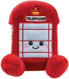 Aurora Palm Pals Hattie Telephone Box 5 Inch Plush Soft Toy Eco-Friendly - thumbnail 1