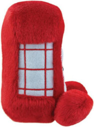 Aurora Palm Pals Hattie Telephone Box 5 Inch Plush Soft Toy Eco-Friendly - thumbnail 4