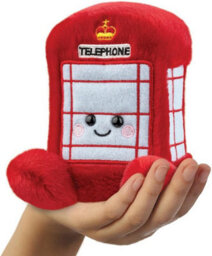 Aurora Palm Pals Hattie Telephone Box 5 Inch Plush Soft Toy Eco-Friendly - thumbnail 6
