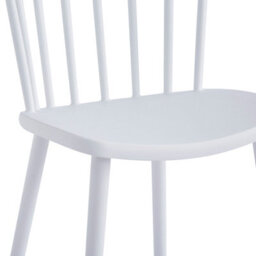 Nordlys Set Of 4 White Polypropylene Dining Chairs Modern Design Style Dining Room - thumbnail 8