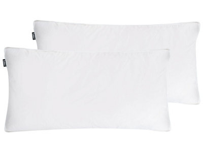 Wyld And Coco Cloudnest 2 Pack Duck Down Feather Pillows 40 X 80 Cm High Loft Medium-Soft - image 1