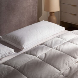 Wyld And Coco Cloudnest 2 Pack Duck Down Feather Pillows 40 X 80 Cm High Loft Medium-Soft - thumbnail 2