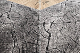 RugsX Runner Silver Tronko Tree Wood Grey 70Cm 70X1000 Cm - thumbnail 3