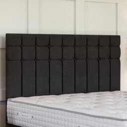 Divan Base Direct Naples Black Platform Top Divan Bed Base Only 5Ft King Size With 2 End Drawers - thumbnail 2