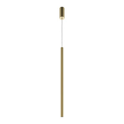 Luminosa Lighting Luminosa Pro Extra Modern Slim Pendant Ceiling Light Gold 4000K 500Lm