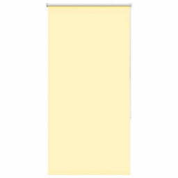 Berkfield Roller Blind Blackout Yellow 70X130 Cm Fabric Width 65.7 Cm Polyester - thumbnail 1