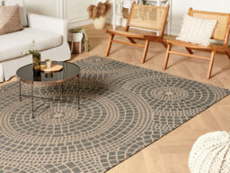 Beliani Rug Ariba Grey Beige 200 X 300 Cm Jute - thumbnail 2