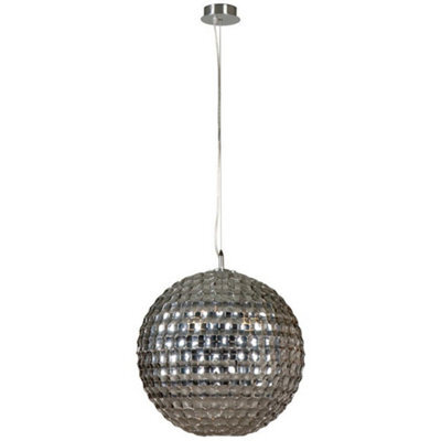 Luminosa Lighting Luminosa Giga Spherical Pendant Ceiling Light Aluminum