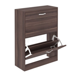 Lassic Vida Designs 2 Drawer Shoe Storage Cabinet Walnut - thumbnail 8