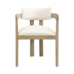 Abrihome Set Of 6, Solid Wood Chairs, Dining Chairs, Suitable For Homes, Restaurants, Living Rooms, And Cafes, Linen, Natural Color - thumbnail 9