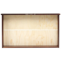 Beliani Set Of 2 Bed Storage Drawers Wood Rumilly Dark Brown - thumbnail 4