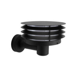 Nordlux Cirella Outdoor Wall Light Black Metal Solar E27 Sensor Coastal/marine Safe - Mains Powered, Ip54 - thumbnail 5