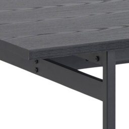 Furniture To Go Angus Dining Table In Black & Powder-Coated Metal Legs - thumbnail 7
