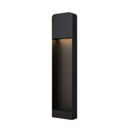 Luminosa Lighting Luminosa Porte Outdoor Bollard Black 3000K 250Lm Ip54 - thumbnail 1