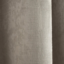 Fusion Strata Natural Triple-Woven Dimout Eyelet Curtains - thumbnail 5