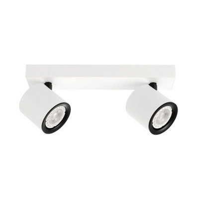 Luminosa Lighting Luminosa Karlota Modern Twin Ceiling Spotlight, Gu10 - image 1