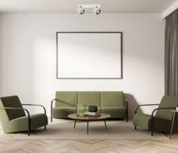 Luminosa Lighting Luminosa Karlota Modern Twin Ceiling Spotlight, Gu10 - thumbnail 3