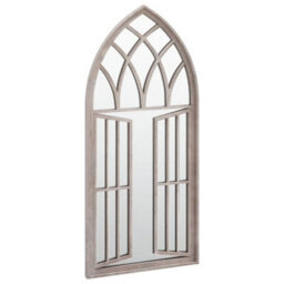 Berkfield Garden Mirror Sand 100X45 Cm Iron For Outdoor Use - thumbnail 3