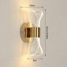 Modern Led Wall Lights Dimmable Sconce Lamp Lighting Hallway Bedroom Decoration - thumbnail 2