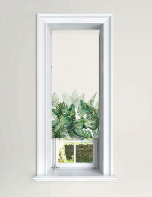 Lister Cartwright Blackout Roller Blinds Child Safety Included Beautiful Design, Climbing Leaves , 60 X 140 Cm - image 1