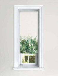 Lister Cartwright Blackout Roller Blinds Child Safety Included Beautiful Design, Climbing Leaves , 60 X 140 Cm - thumbnail 1
