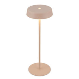 Briloner Led Table Lamp Rechargeable Light Dimmable Cordless Touch Ip44 Outdoor Beige - thumbnail 1