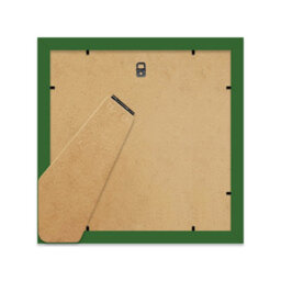 "7X7"" Green Picture Frame - 7X7"" Square Frame With 4X4"" Mount For 7X7""/4X4"" Pictures Vintage Style Gallery Wall, 1 Pack" - thumbnail 3