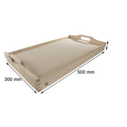 Woodeedoo Wooden Bed Serving Tray With Folding Legs Handles And Laptop Stand Rectangular Unfinished Pine Table 50 X 30 X 27 Cm - thumbnail 8