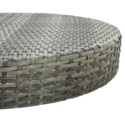 Berkfield 5 Piece Garden Bar Poly Rattan Grey - thumbnail 5