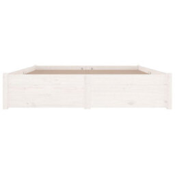 3103504 Vidaxl Bed Frame Without Mattress With Drawers White 140X190 Cm (814930+814995) - thumbnail 5