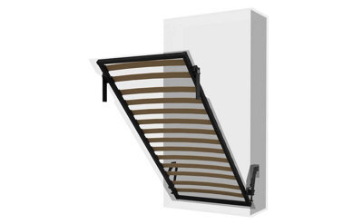 WallBedKing Wall Bedking Morphy Space-Saving Pull-Down Wall Bed Frame - Modular Folding Murphy Bed For Diy - 80X190 Cm - image 1