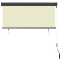 Walplus Cream Outdoor Roller Blind 140X250 Cm - Exterior Shade For Balcony, Garden, Patio - thumbnail 4
