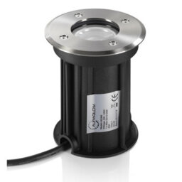 Auraglow Deep Recessed Gu10 Holder Garden Ground Path Deck Light Ip67 Driveway Outdoor Uplighter - Four Pack - thumbnail 2