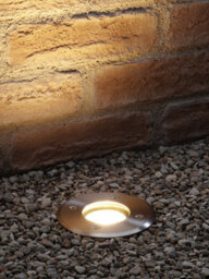Auraglow Deep Recessed Gu10 Holder Garden Ground Path Deck Light Ip67 Driveway Outdoor Uplighter - Four Pack - thumbnail 4