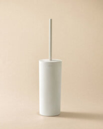 Cosmic Toilet Brush, Matt White, Freestanding Or Wall-Mounted, Adhesive Or Screw-In, Anti-Corrosion, Start Collection