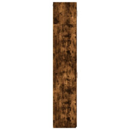 Berkfield Slim Storage Cabinet Smoked Oak 50X42.5X225 Cm Engineered Wood - thumbnail 7