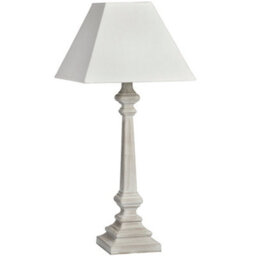 Dibor French Style Table Lamp E14 Brushed Wood Desk Lamp With Linen Shade Bedside Table Lamp - thumbnail 2