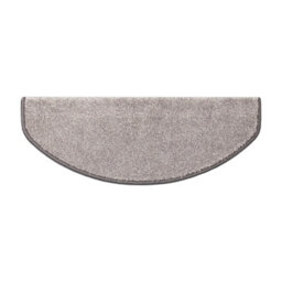 Floordirekt Sundae Self Adhesive Edged Soft High Pile Stair Tread Mat For Indoor Stairs Semicircular Silver 23.5 X 65 Cm - thumbnail 4