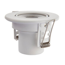 Luminosa Lighting Luminosa Shieldeco 500 Cct Tiltable Light 5W Recessed Downlight Matt White Paint - thumbnail 4