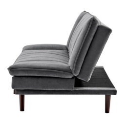 Bravich Mondaine Sofa Bed Click Clack Double - Grey - thumbnail 7