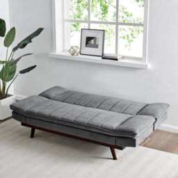 Bravich Mondaine Sofa Bed Click Clack Double - Grey - thumbnail 9