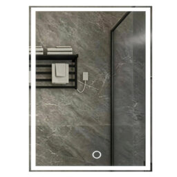 Gr8 Home Led Bathroom Mirror 60X90Cm Anti-Fog Touch Sensor Dimmable Wall Mounted - thumbnail 7