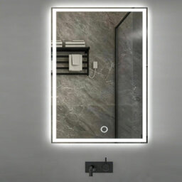 Gr8 Home Led Bathroom Mirror 60X90Cm Anti-Fog Touch Sensor Dimmable Wall Mounted - thumbnail 2