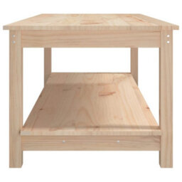 Berkfield Coffee Table 110X55X45 Cm Solid Wood Pine - thumbnail 6