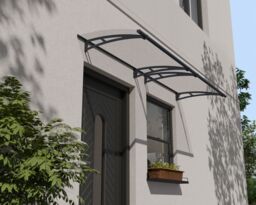 Canopia By Palram Aquila 3000 Grey Door Canopy, (H)17.5Cm (W)302Cm (D)91.5Cm - thumbnail 2