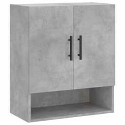 Walplus Wall Cabinet Concrete Grey 60X31X70 Cm Engineered Wood - thumbnail 2
