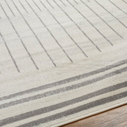 Livabliss Floransa-Geometric Grey Ivory Brown Modern Living Dining Bedroom Rug 160 X 215 Cm Easy Care, Non Shedding - thumbnail 3